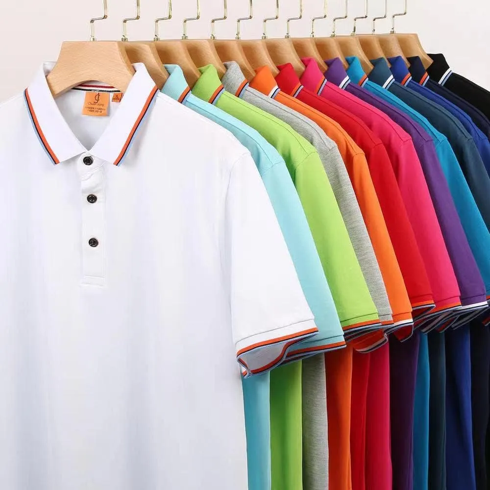 Custom Polo Shirts Design Your own Personalised Logo Photo Text Custom Mens/Womens Golf T Shirts Work Shirts