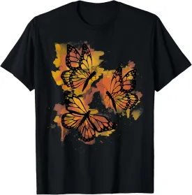 Monarch Butterfly Colourful Butterfly T-Shirt