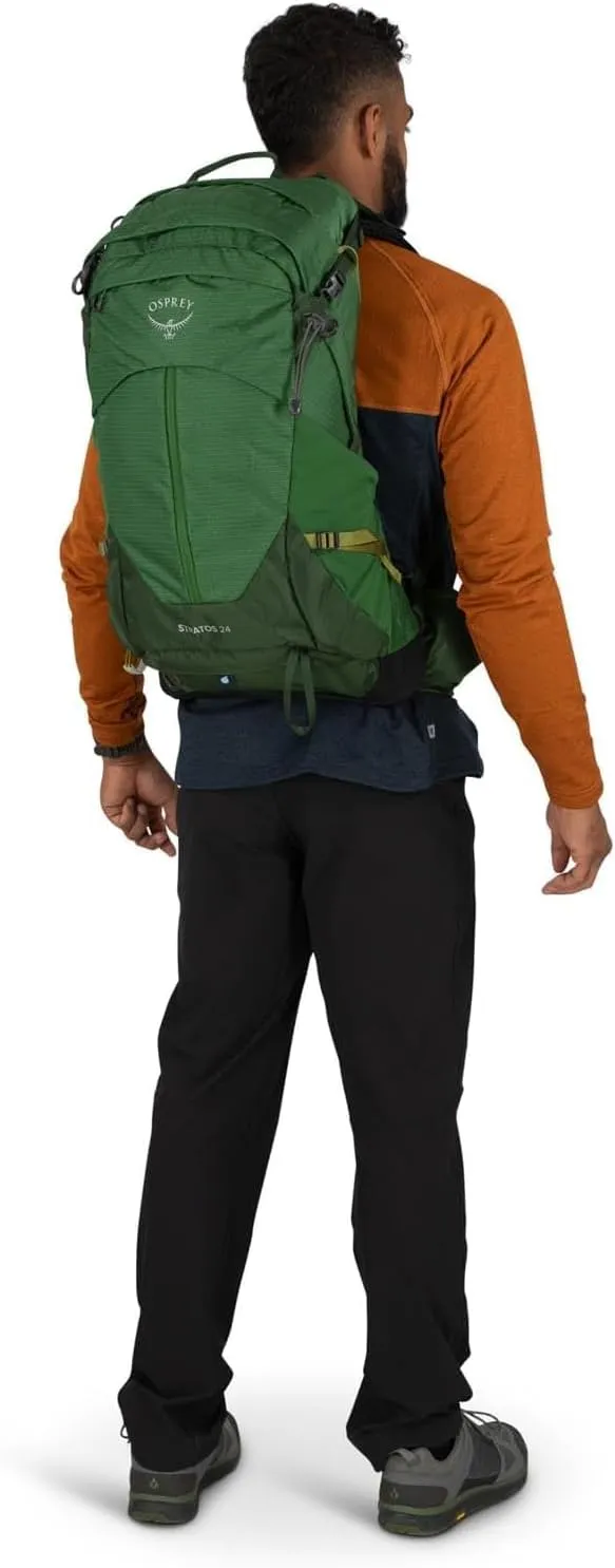 Osprey Stratos 24L Men's Hiking Backpack, Seaweed/Matcha Green