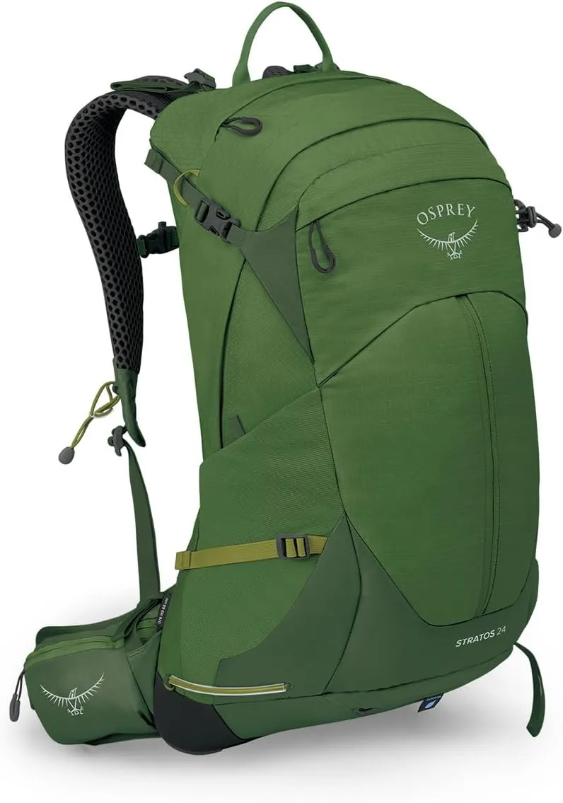 Osprey Stratos 24L Men's Hiking Backpack, Seaweed/Matcha Green