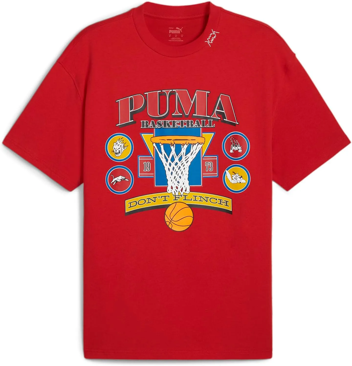 PUMA Men's Basketball Graphic T-Shirt
