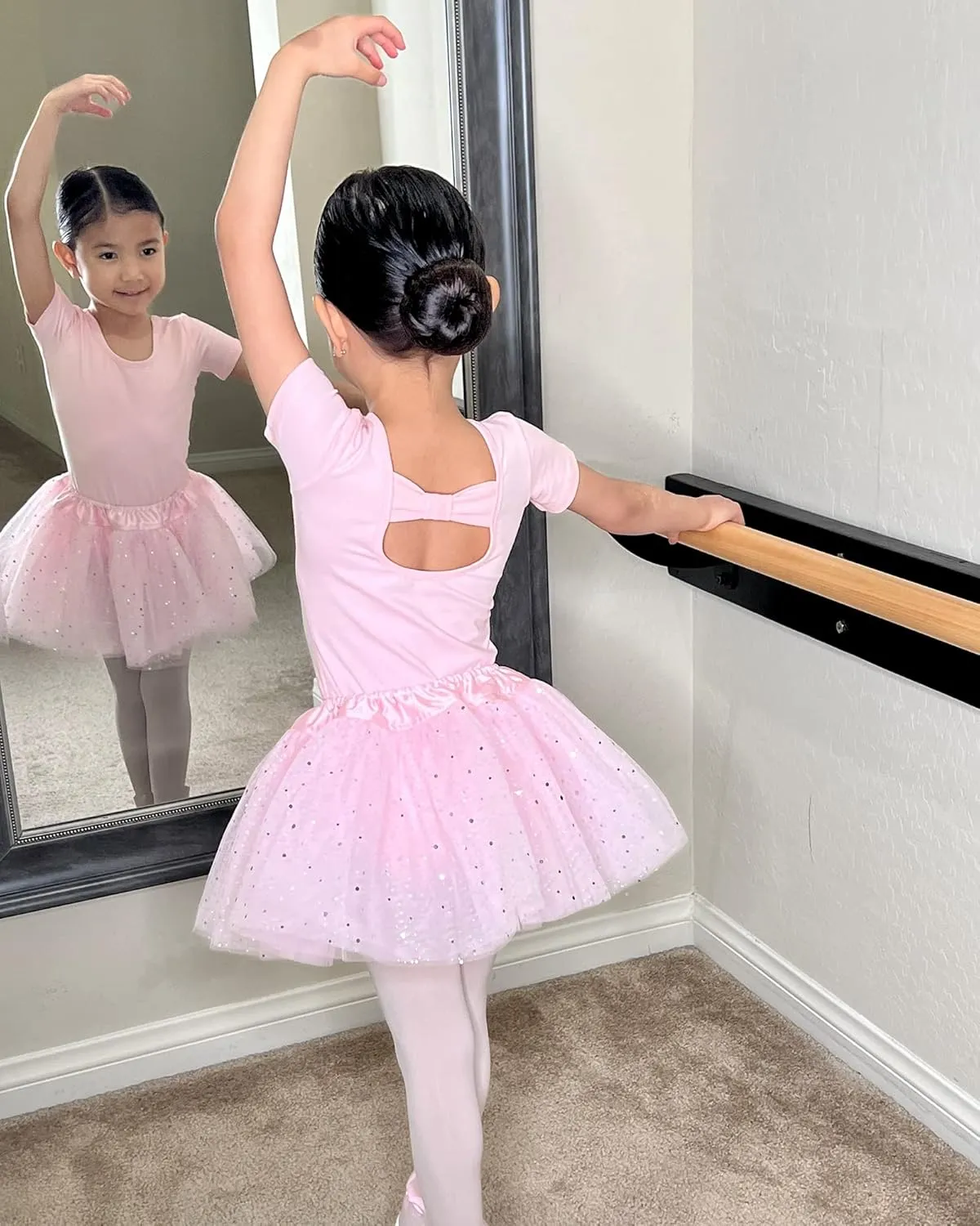 Stelle Girls Women Ballet Skirt Dance Wrap Skirt Chiffon Toddler Ballet Skirts