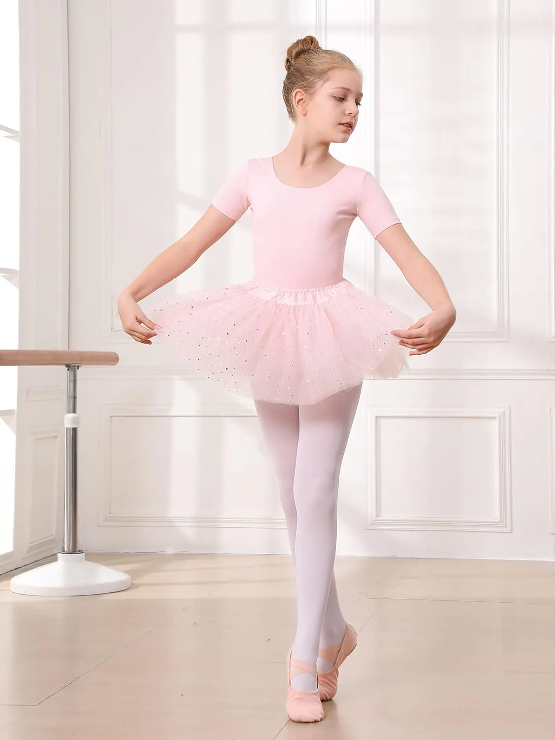Stelle Girls Women Ballet Skirt Dance Wrap Skirt Chiffon Toddler Ballet Skirts